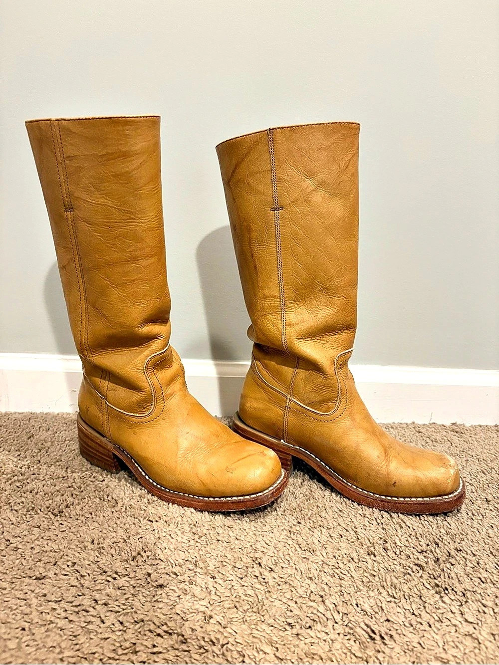 Frye Campus Boot 14L Banana